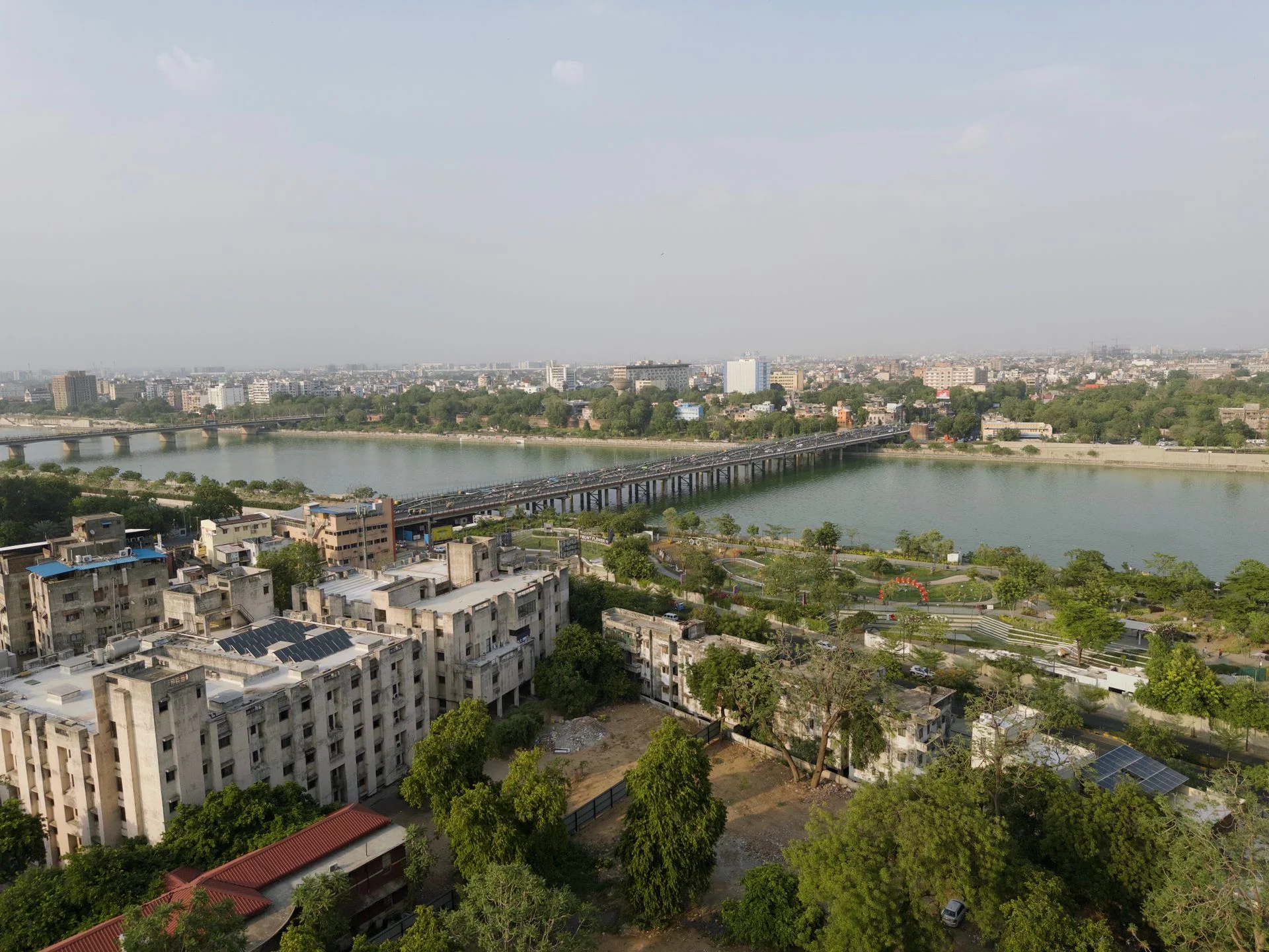 Ahmedabad city skyline, host city of Viksit Bharat Conferences Ahmedabad