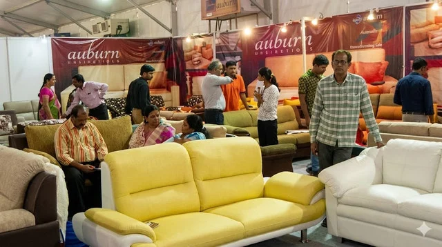Auburn furniture at ICE Mega Expo