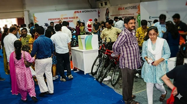 bicycle and lifestyle products at ICE Mega Expo