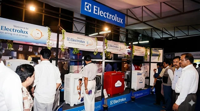 Electrolux pavilion at ICE Mega Expo