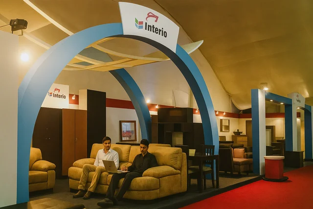 Interio furniture at ICE Mega Expo