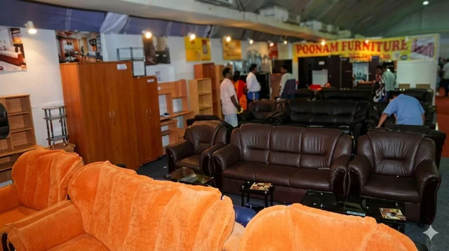 Poonam Furniture’s at ICE Mega Expo