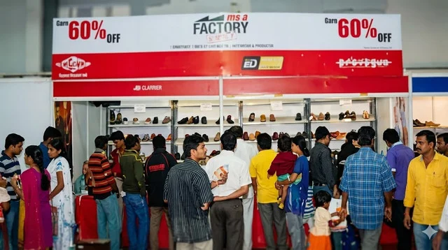 Red Chief, Khadim’s, and RD footwear at ICE Mega Expo