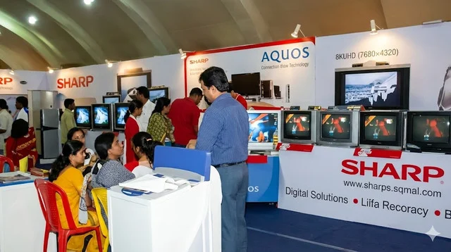 Sharp at ICE Mega Expo