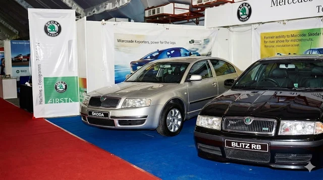 Škoda pavilion at ICE Mega Expo