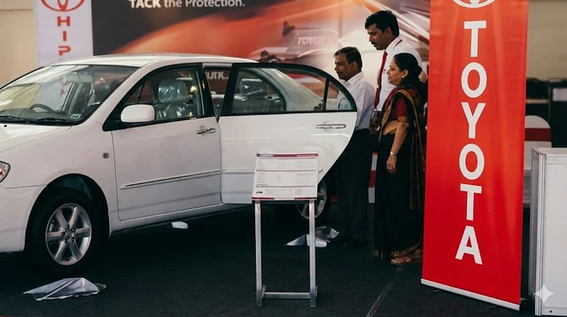 Toyota at ICE Mega Expo